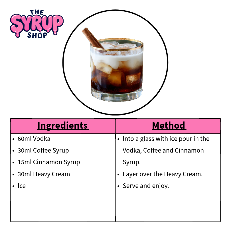 Cinnamon White Russian