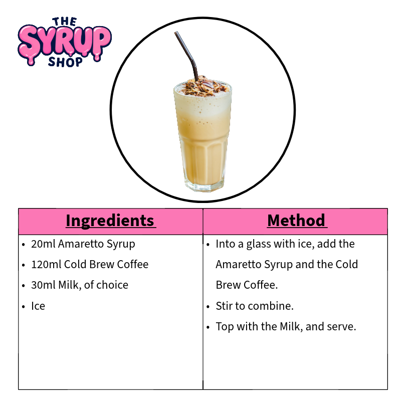 Iced Amaretto Latte