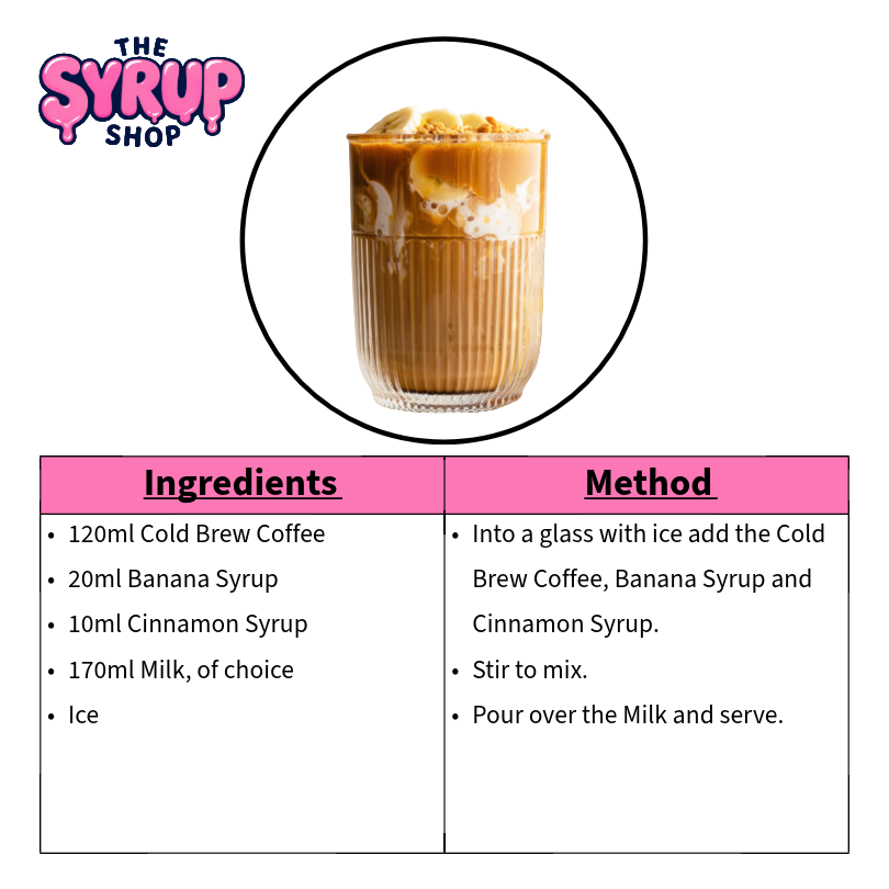 Iced Banana Bread Latte 