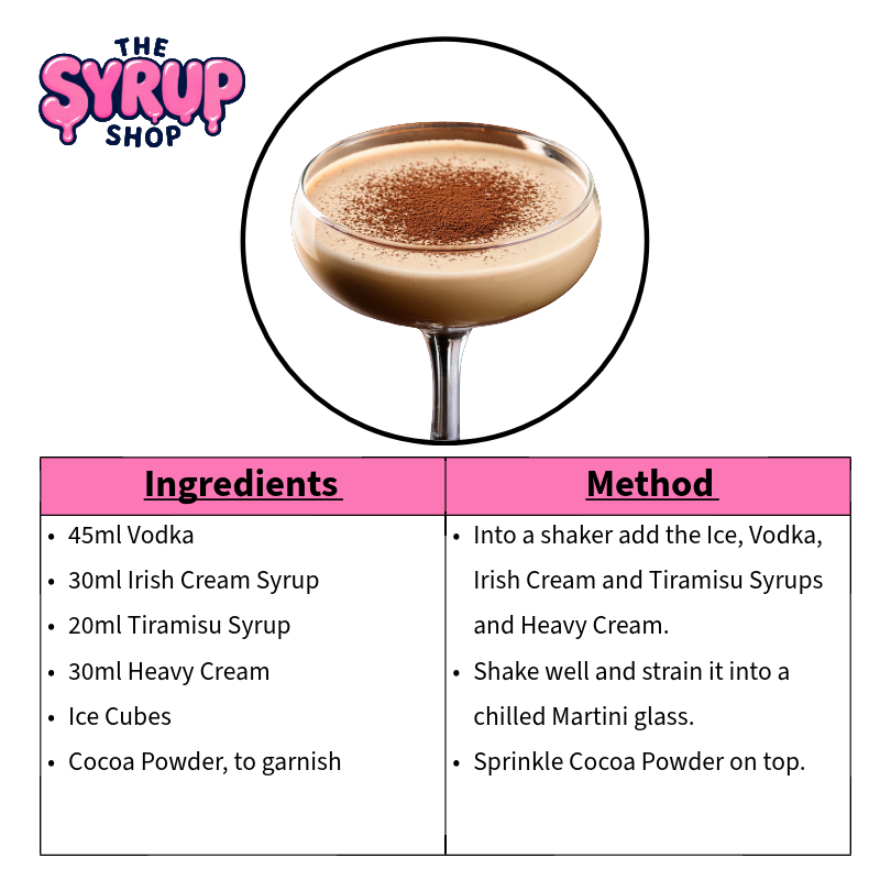 Tiramisu Martini