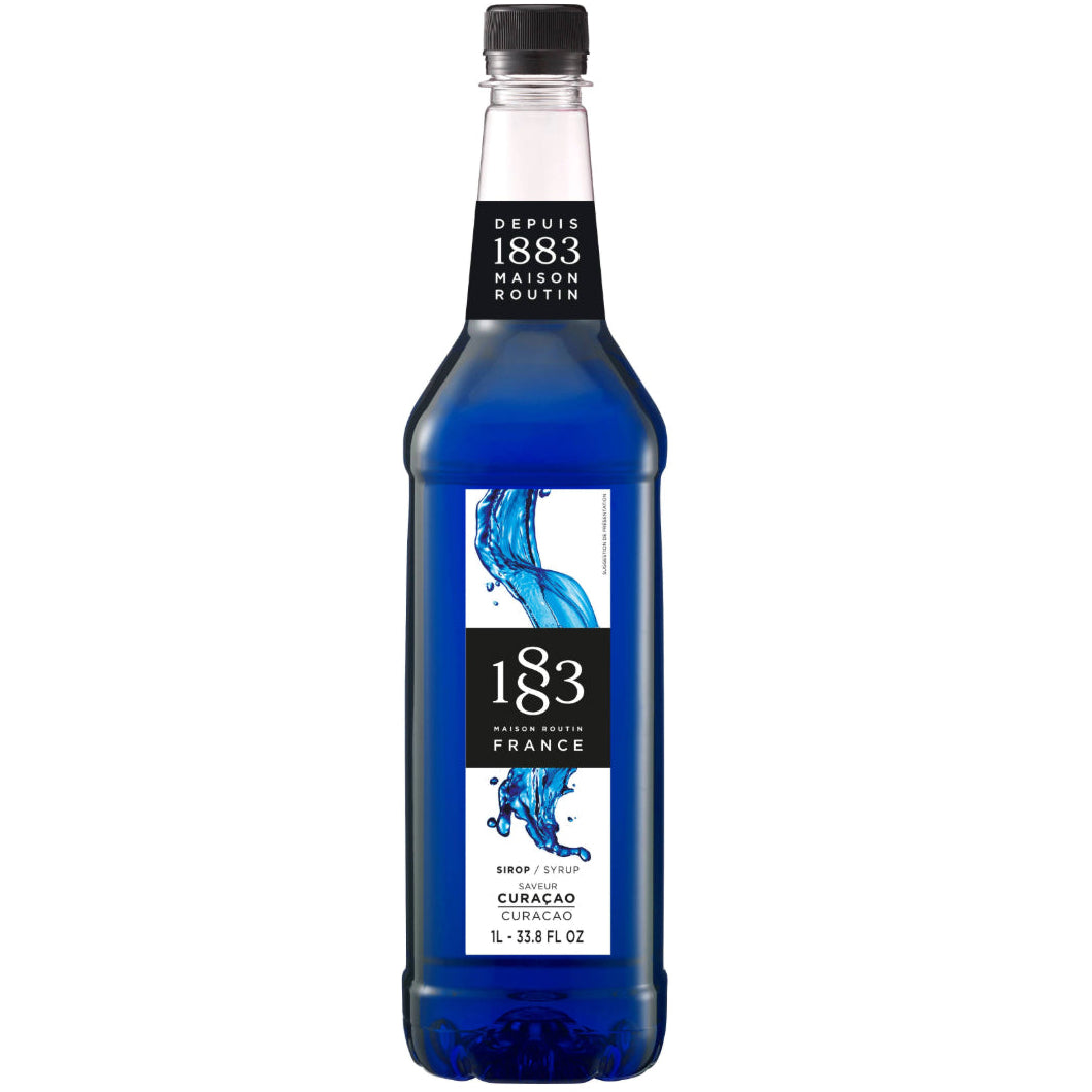 1883 Maison Routin Blue Curacao Syrup (1 Litre)
