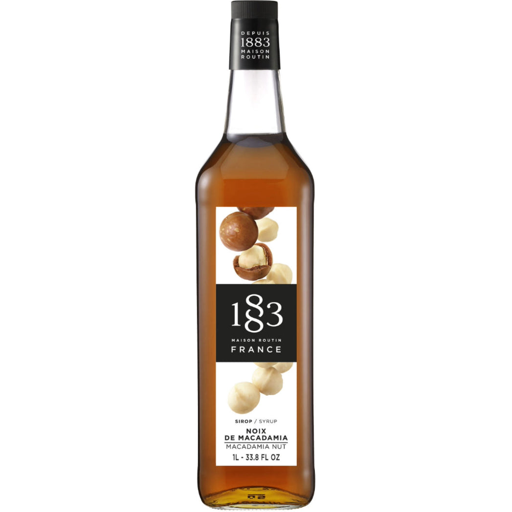 1883 Maison Routin Macadamia Flavouring Syrup (1 Litre)