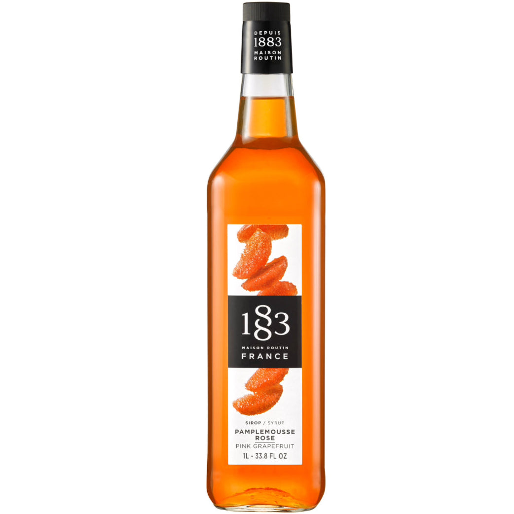 1883 Maison Routin Pink Grapefruit Syrup (1 Litre)