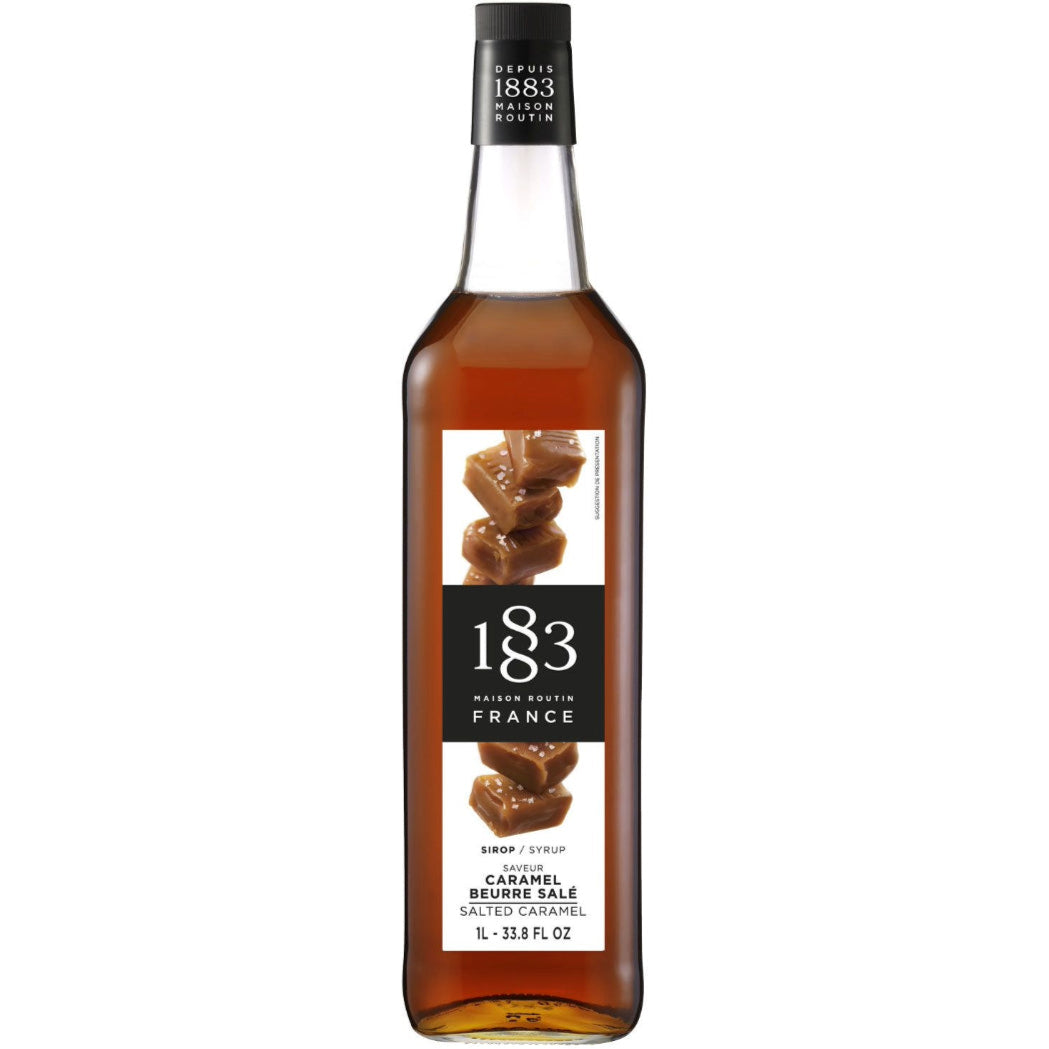 1883 Maison Routin Salted Caramel Flavouring Syrup (1 Litre)