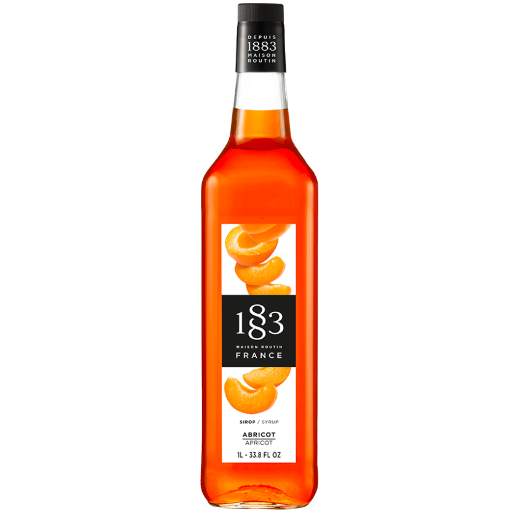1883 Maison Routin Apricot Syrup - 1 Litre