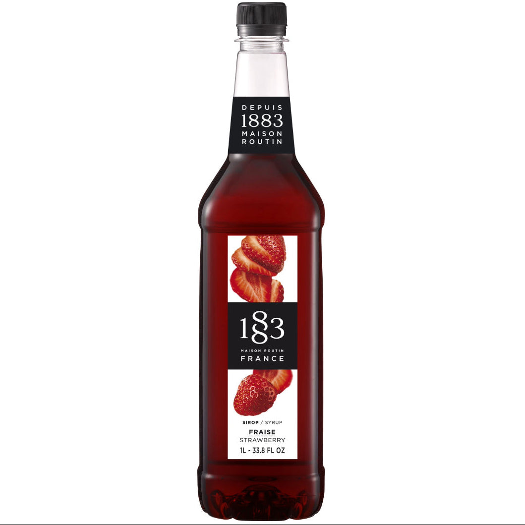 1883 Maison Routin Strawberry Syrup (1 Litre)