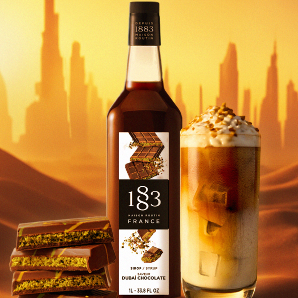 1883 Routin Dubai Chocolate Syrup