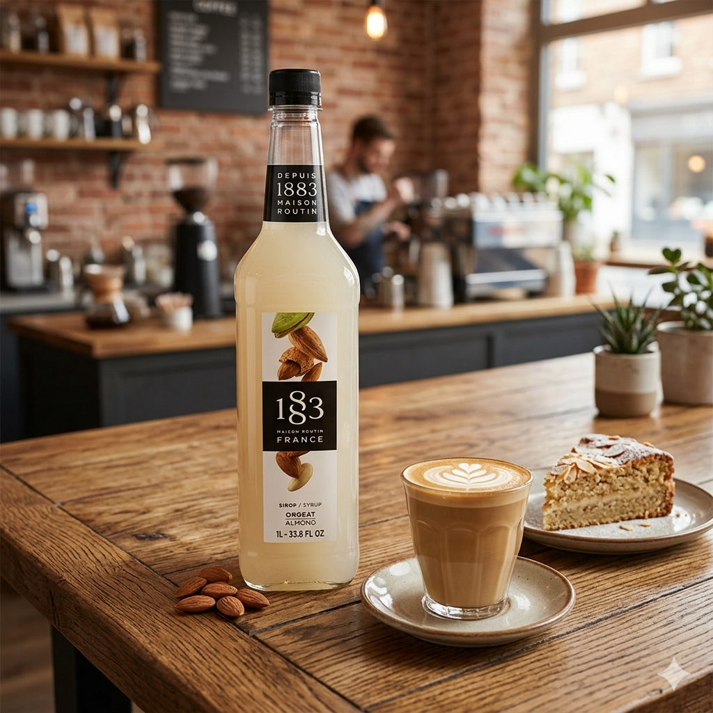 1883 Maison Routin Almond Syrup (1 Litre)