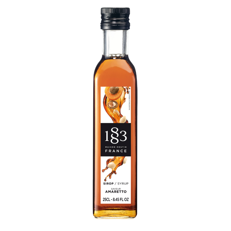 1883 Maison Routin Amaretto Syrup - 250ml (Glass Bottle) 2 