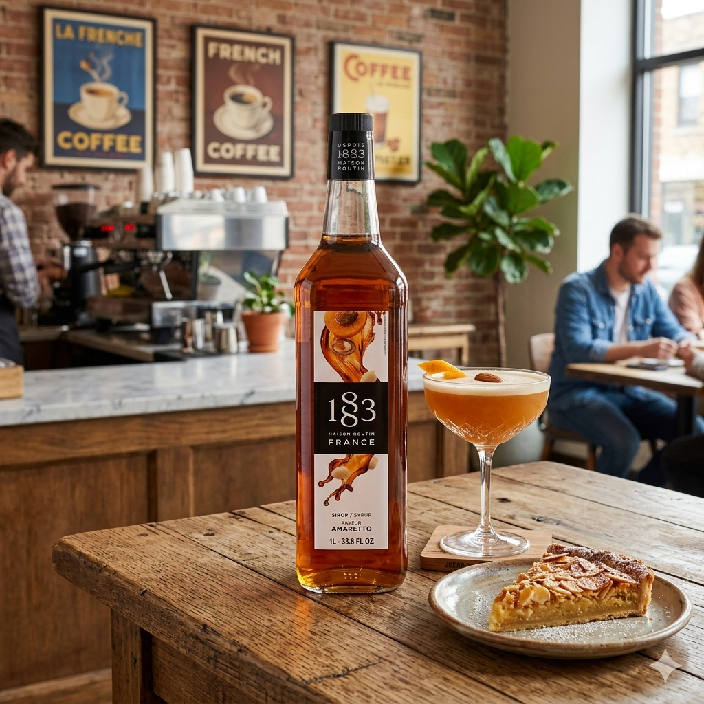 1883 Maison Routin Amaretto Syrup 