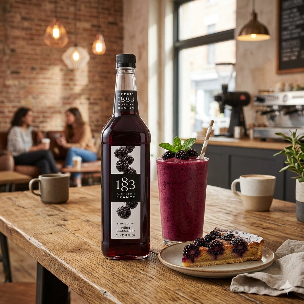1883 Maison Routin Blackberry Syrup 1L PET