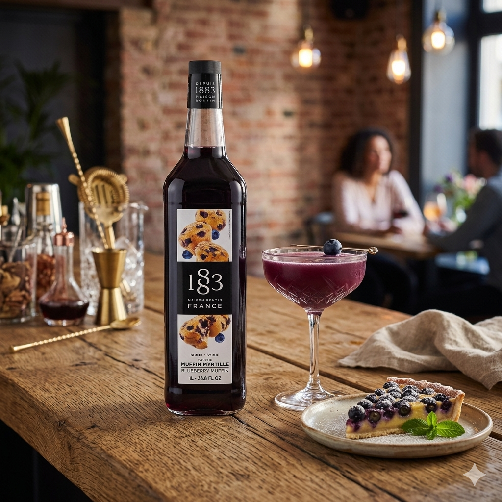 1883 Maison Routin Blueberry Muffin Syrup 