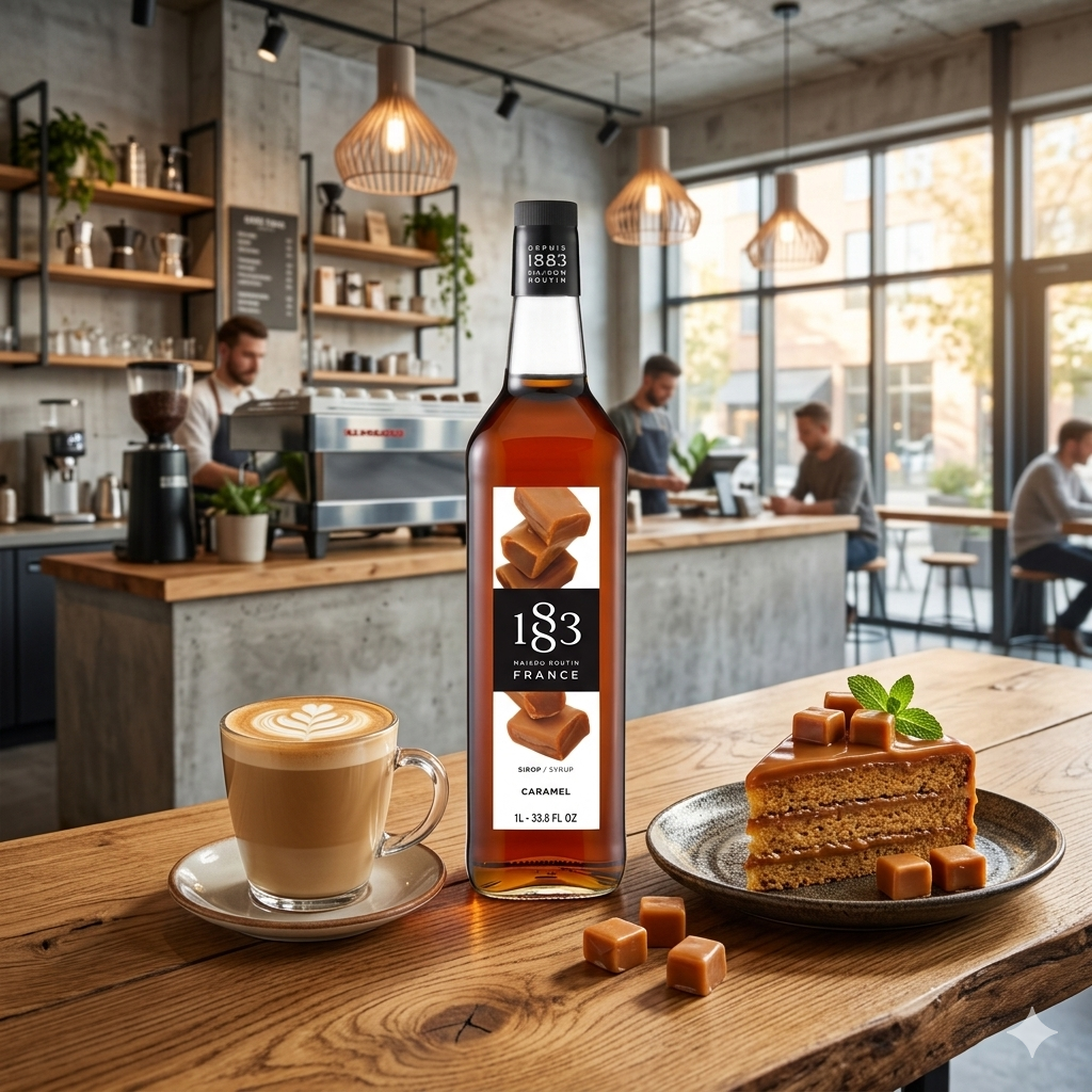 1883 Maison Routin Caramel Syrup 1L