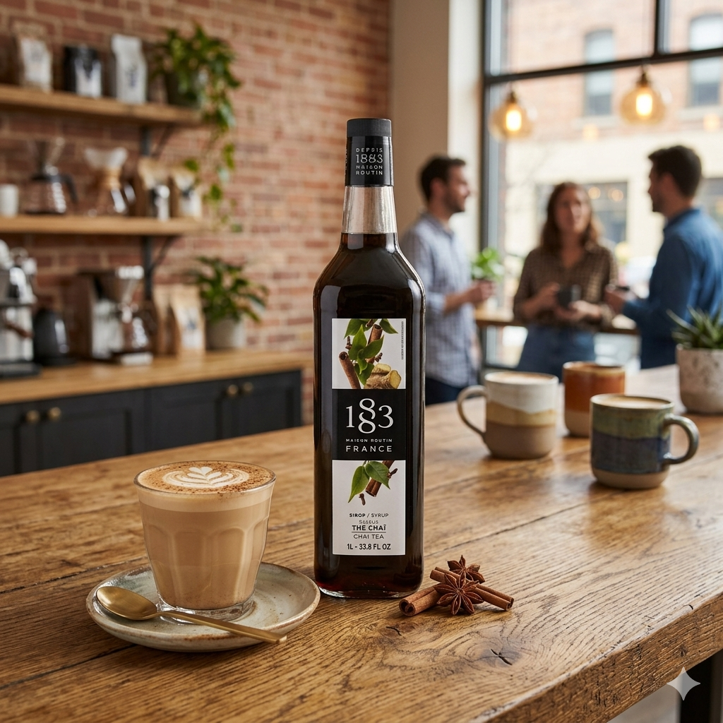 1883 Maison Routin Chai Tea Syrup 