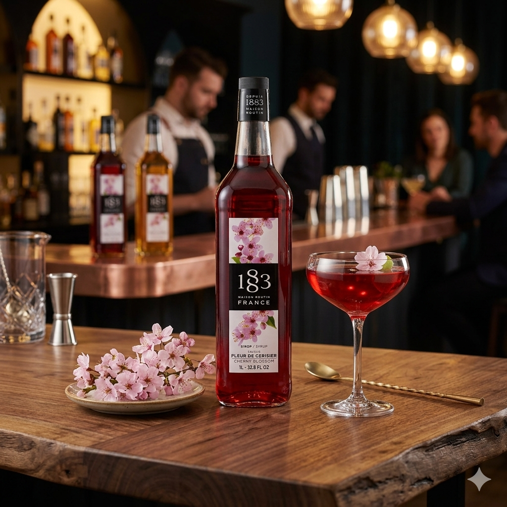 1883 Maison Routin Cherry Blossom Syrup 