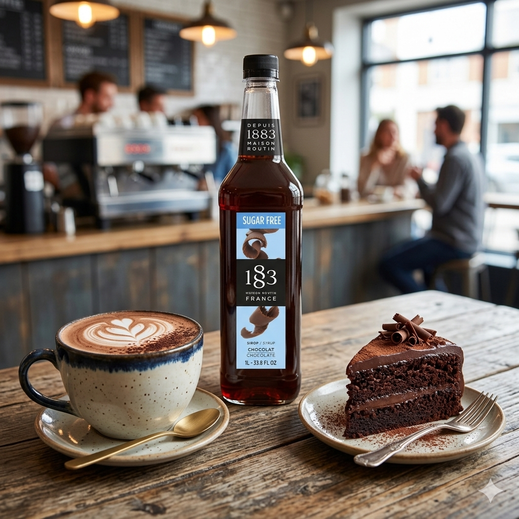 1883 Maison Routin Chocolate Sugar Free Syrup
