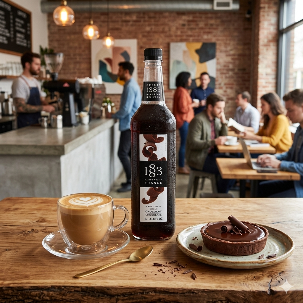 1883 Maison Routin Chocolate Syrup PET