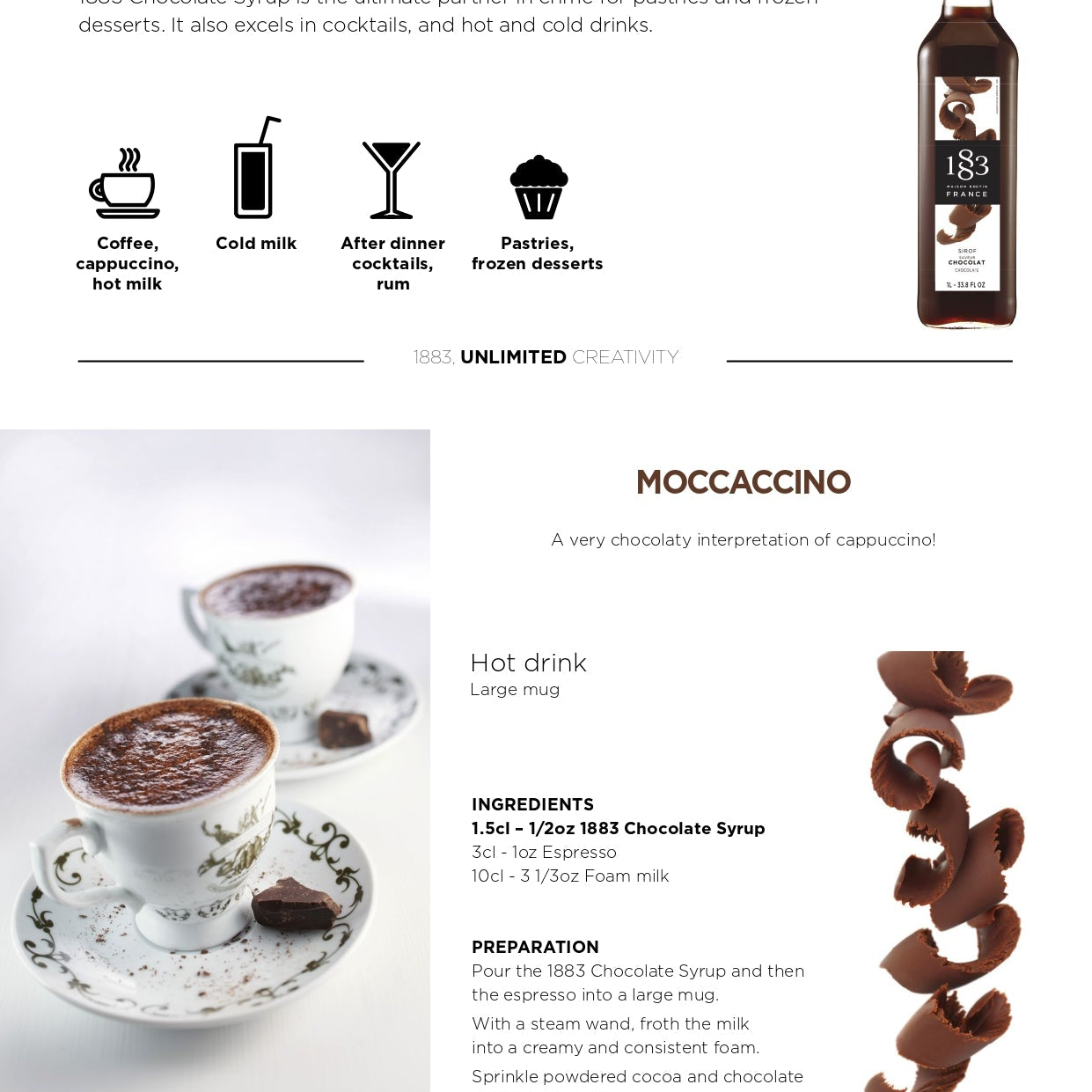 1883 Maison Routin Chocolate Syrup Recipe