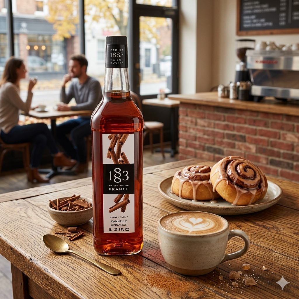1883 Maison Routin Cinnamon Syrup 1L