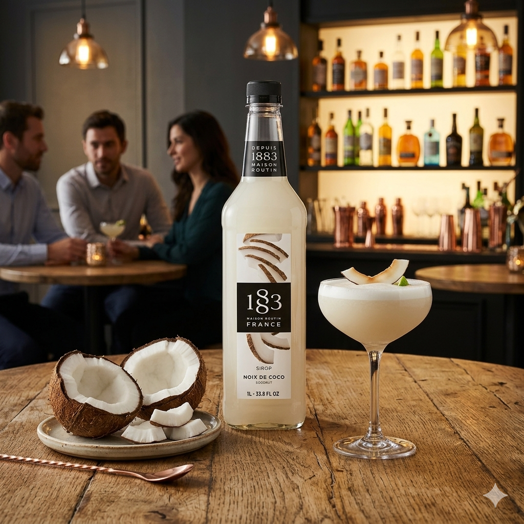 1883 Maison Routin Coconut Syrup 
