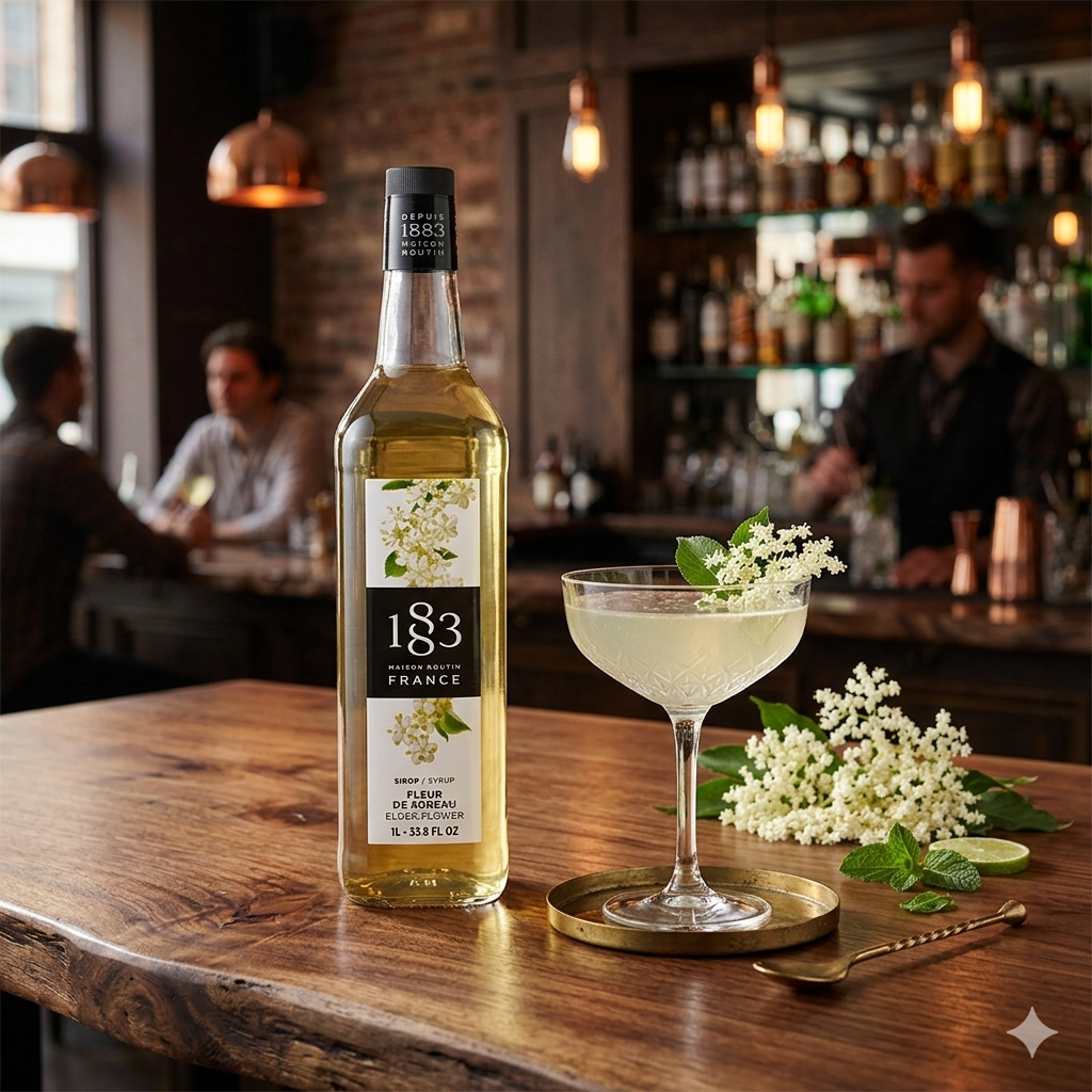 1883 Maison Routin Elderflower Syrup