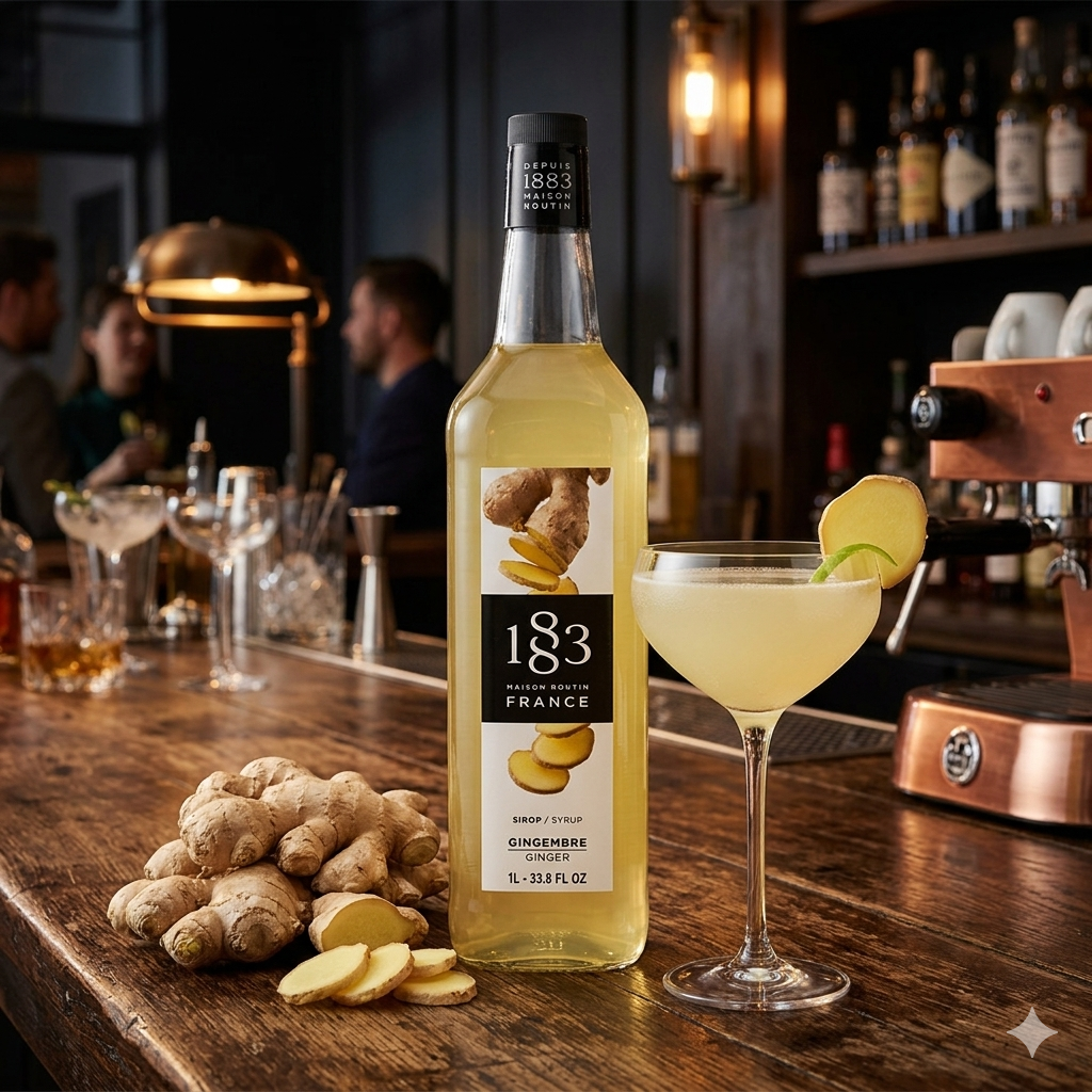1883 Maison Routin Ginger Syrup