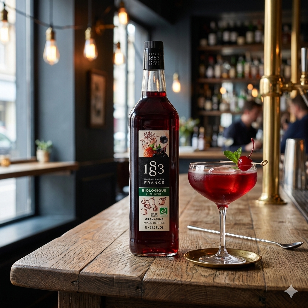1883 Maison Routin Organic Grenadine Syrup