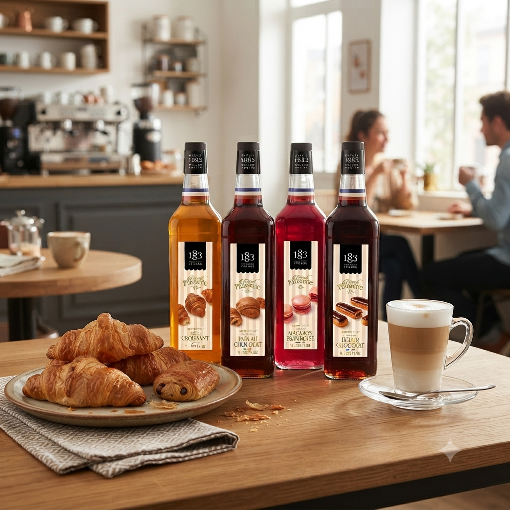 1883 Maison Routin Patisserie Range Syrups