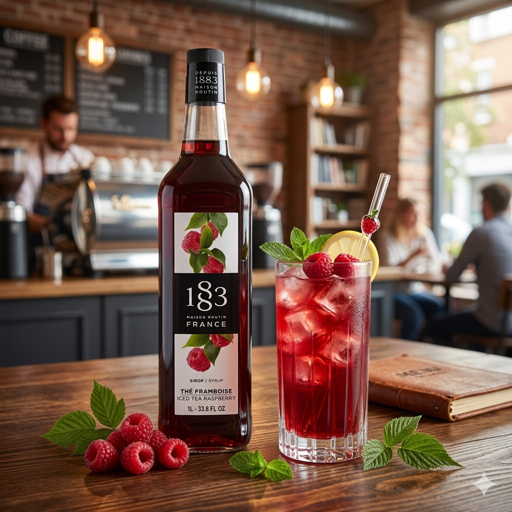 1883 Maison Routin Strawberry Syrup