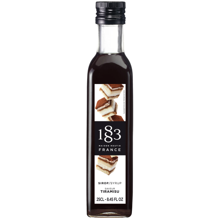 1883 Maison Routin Tiramisu Syrup - 250ml (Glass Bottle)