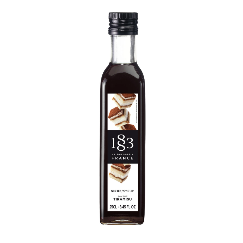 1883 Maison Routin Tiramisu Syrup - 250ml (Glass Bottle)