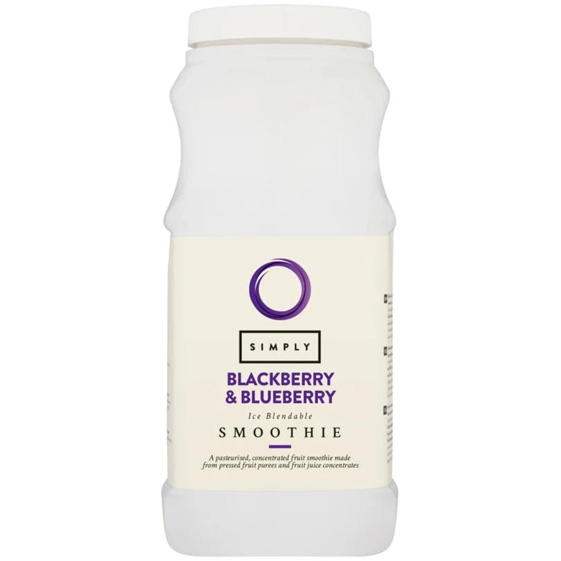 Simply Blueberry & Blackberry Smoothie 