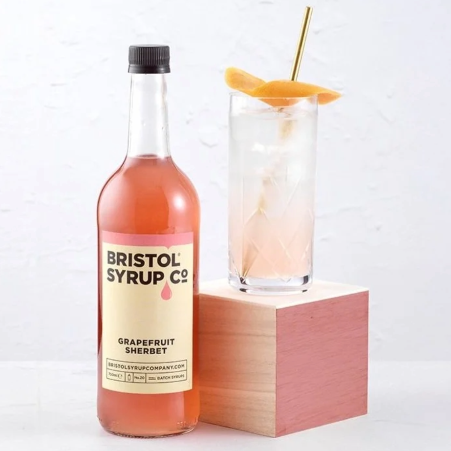 Bristol Syrup Co Grapefruit Sherbet Syrup