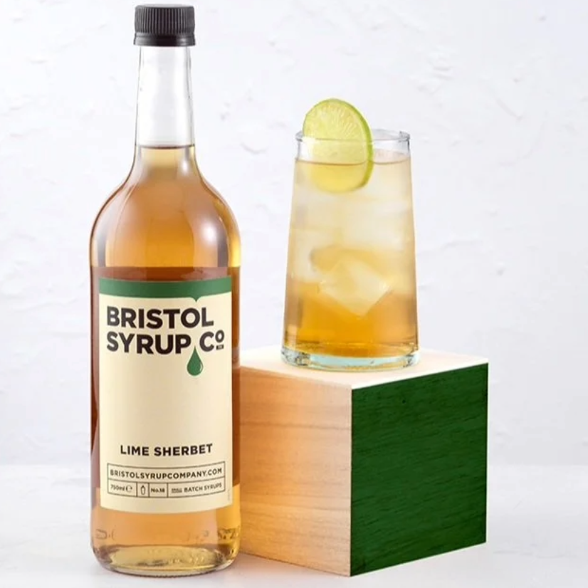 Bristol Syrup Co Lime Sherbet Syrup