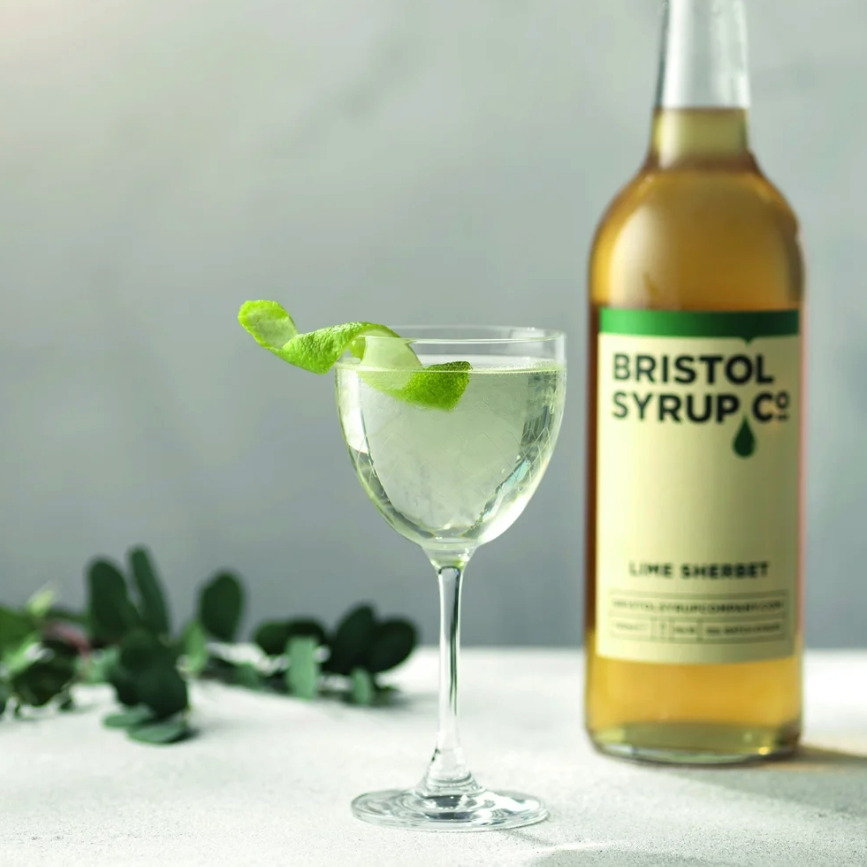 Bristol Syrup Co Lime Sherbet Syrup