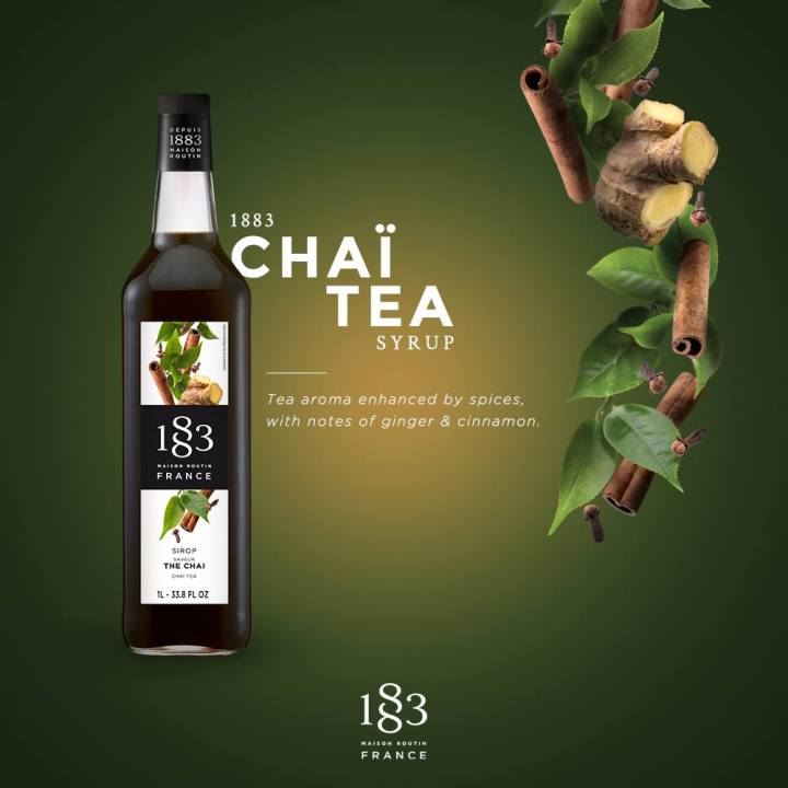 1883 Maison Routin Chai Tea Leaflet 