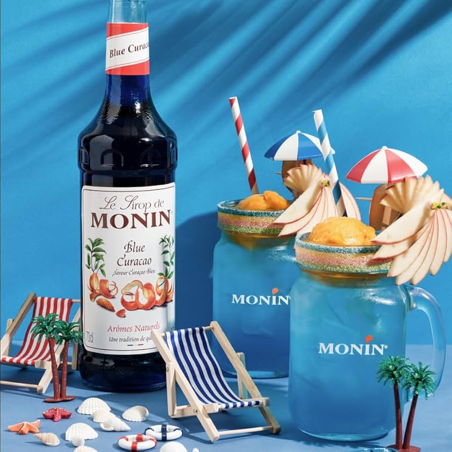 Monin Blue Curacao Cocktail Syrup