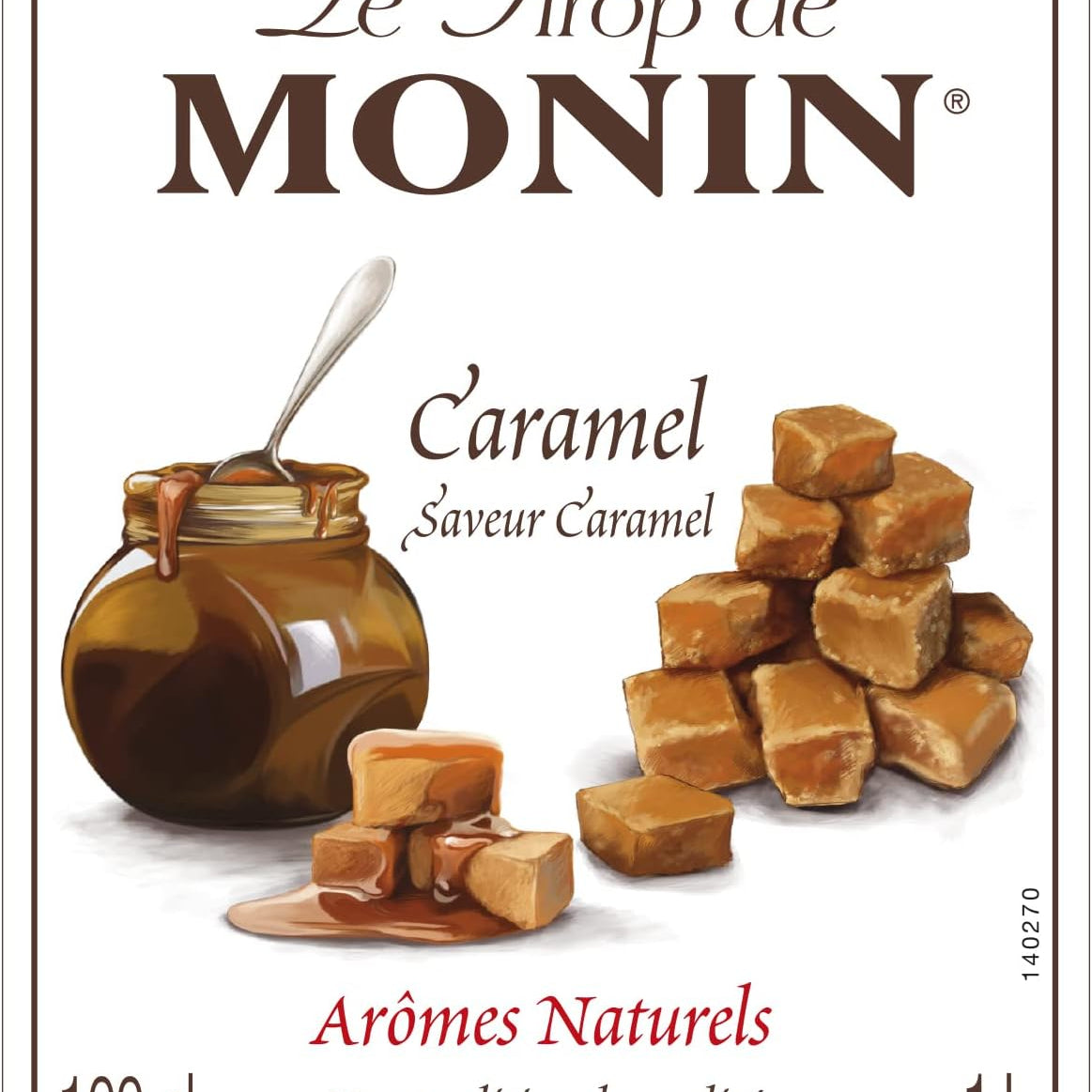 Monin Caramel Syrup 1 Litre