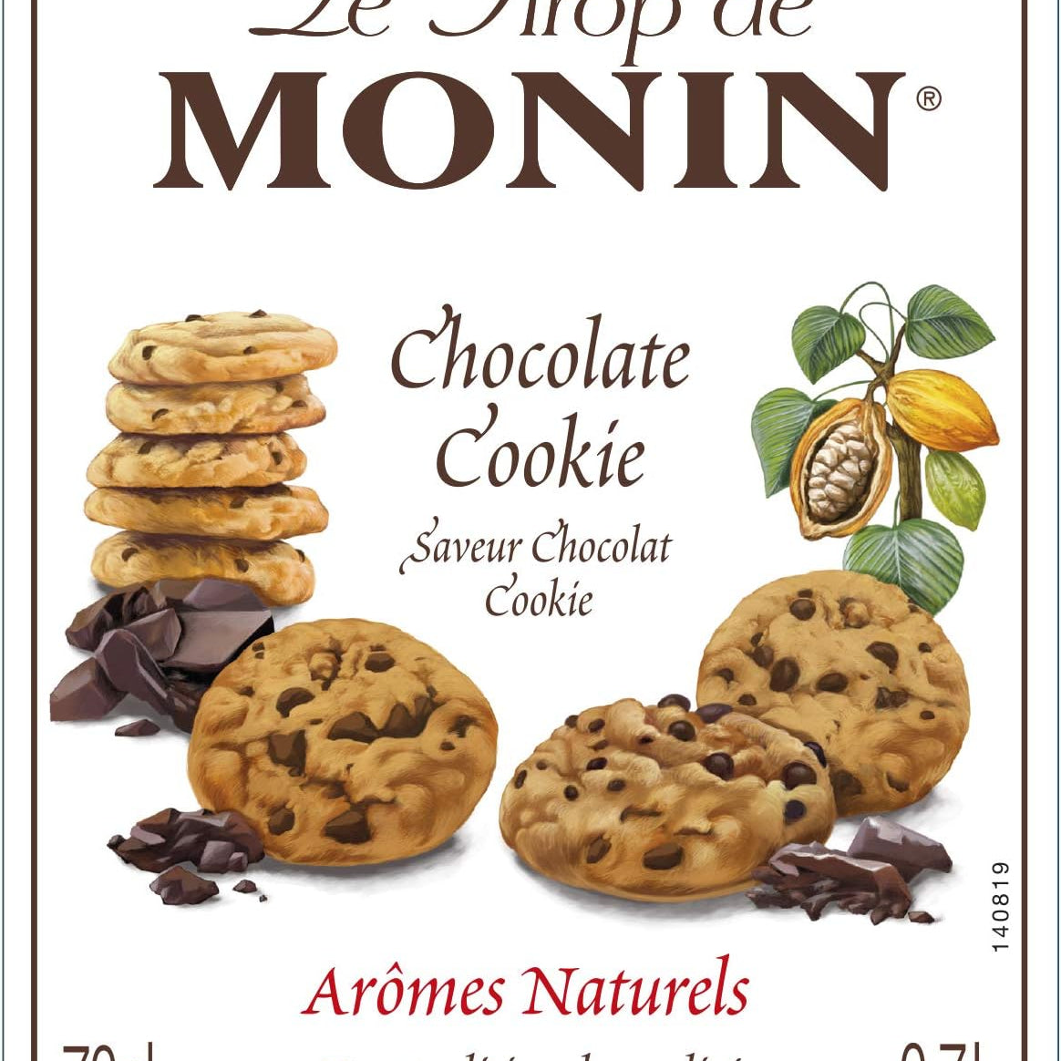 Monin Chocolate Cookie Syrup