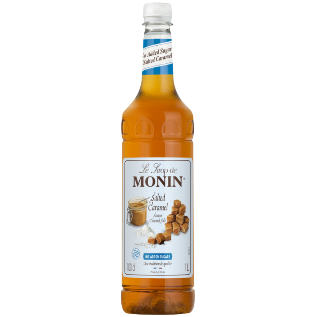 Monin Salted Caramel Reduced Sugar Syrup (1 Litre)