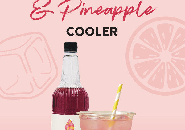 Simply Raspberry Pineapple Cooler