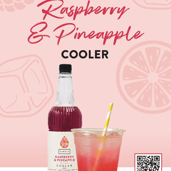 Simply Raspberry Pineapple Cooler
