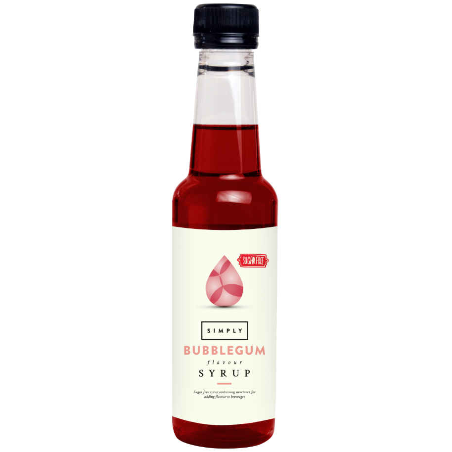 Simply Bubblegum 250ml SF Syrup 