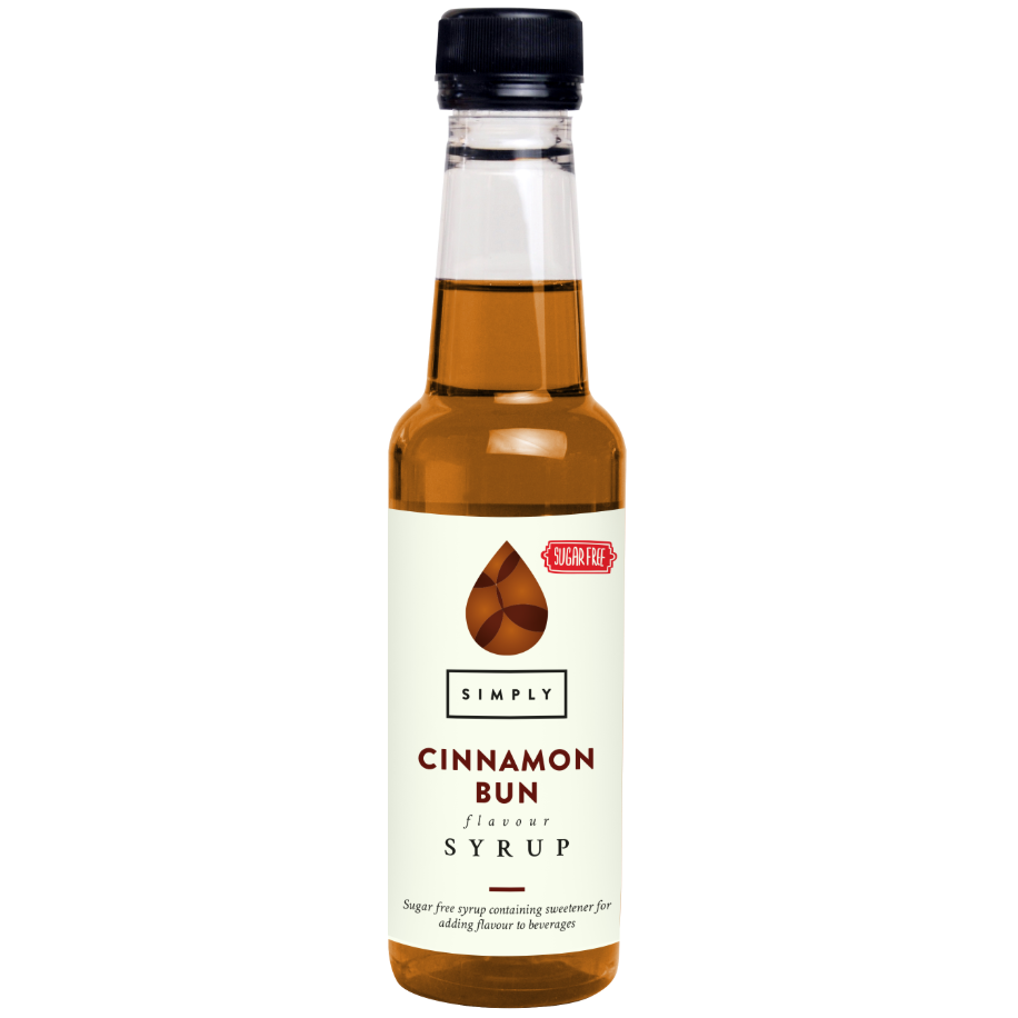 Simply Cinnamon Bun 250ml SF Syrup