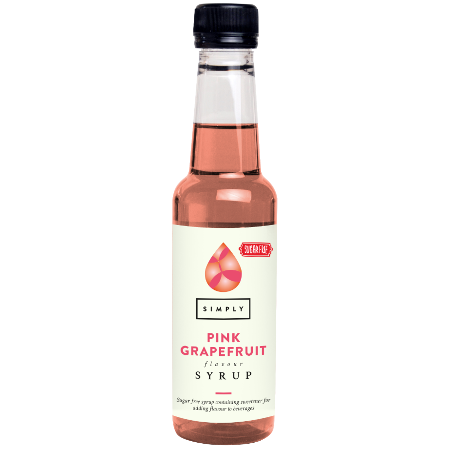 Simply Pink Grapefruit 250ml SF Syrup 