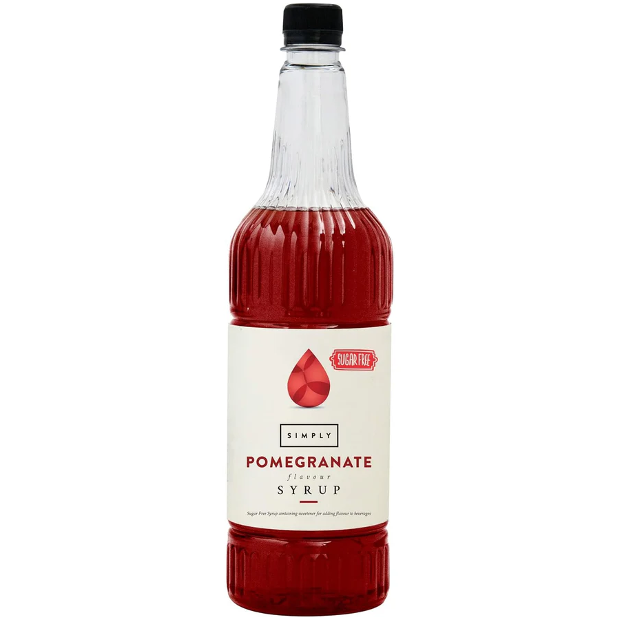 Simply Pomegranate Sugar Free Syrup (1 Litre)