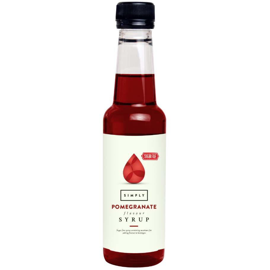 Simply Pomegranate 250ml SF Syrup 