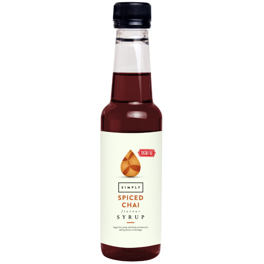Simply Sugar Free Spiced Chai Syrup 250ml 