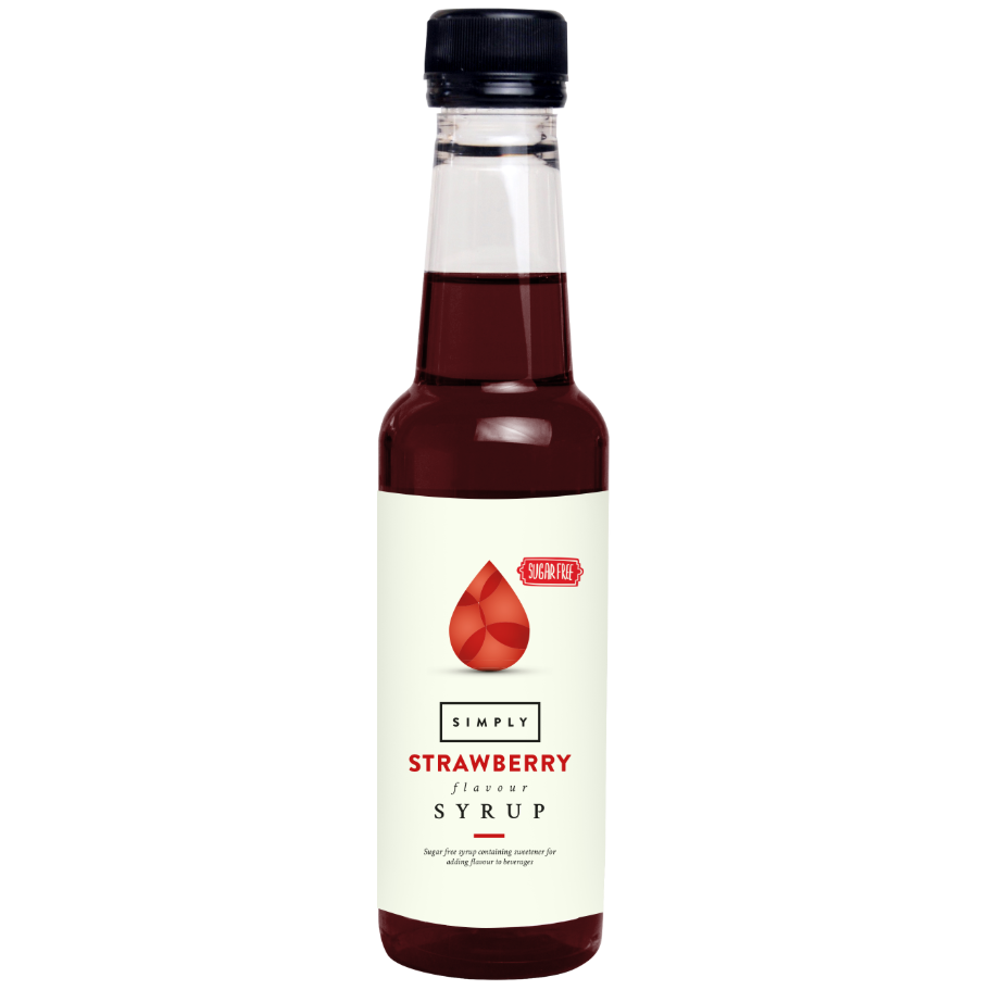 Simply Strawberry 250ml SF Syrup