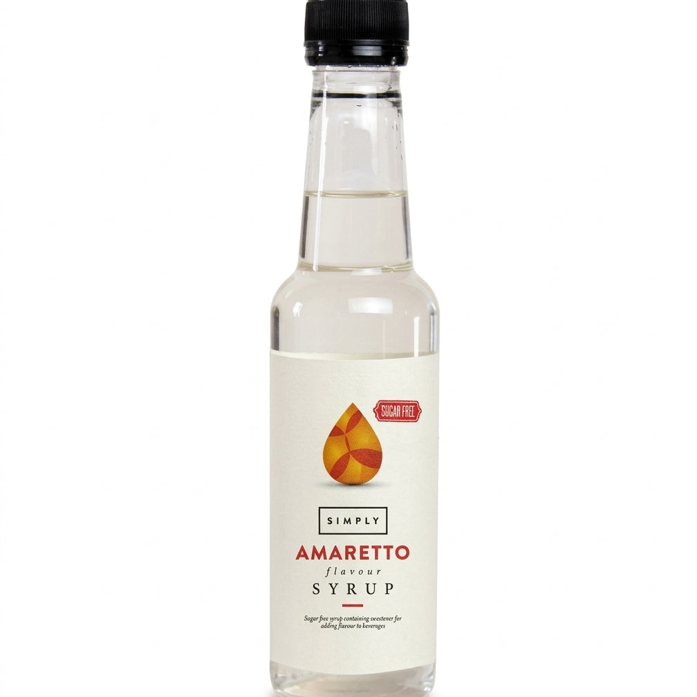 Simply Amaretto Sugar Free Syrup (250ml)